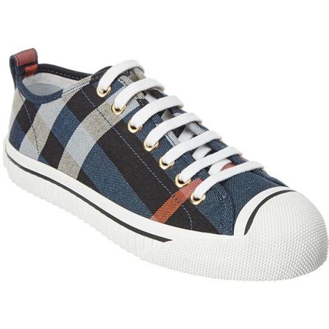 burberry check linen cotton trainers|Burberry Limited.